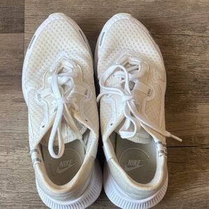 Nike Women's White Mesh Sneakers